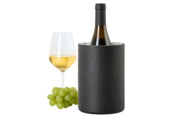 adhoc wijn- en champagnekoeler vine essenhout rvs