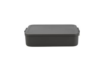 brabantia lunchbox dark grey l