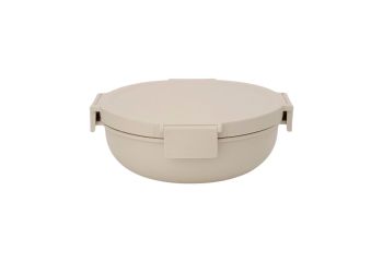 brabantia salade lunchkom soft beige 1,3 liter