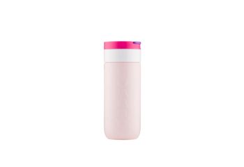 dopper travel mug 400 ml berry pink thermosbeker