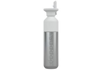 dopper steel 490 ml met flip straw