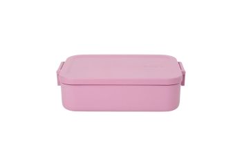 brabantia make & take lunchbox lilac pink m 1,1 liter