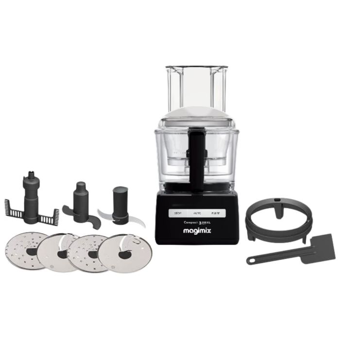 Magimix CS 3200 XL foodprocessor Zwart + GRATIS citruspers