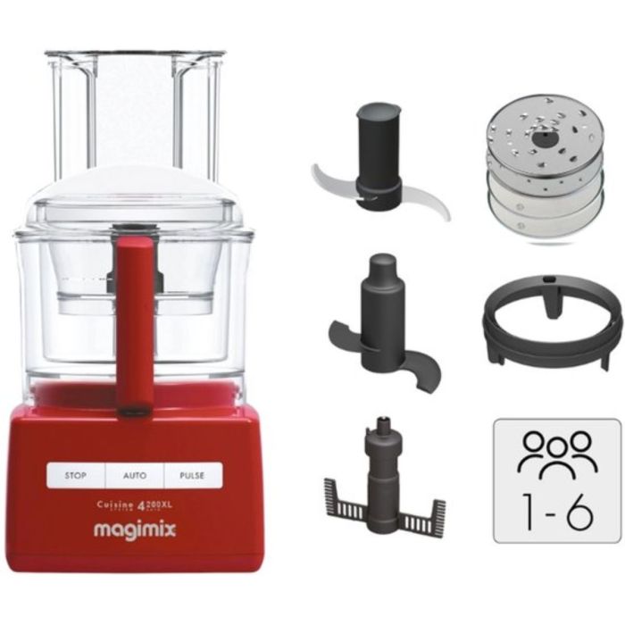Magimix CS 4200 XL Foodprocessor Rood 