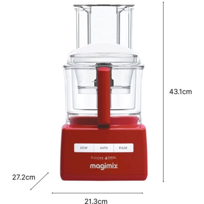 Magimix CS 4200 XL Foodprocessor Rood 