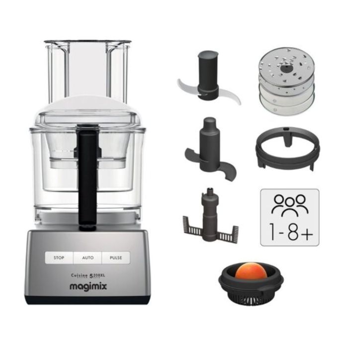 Magimix CS 5200 XL Premium Foodprocessor Chroom 