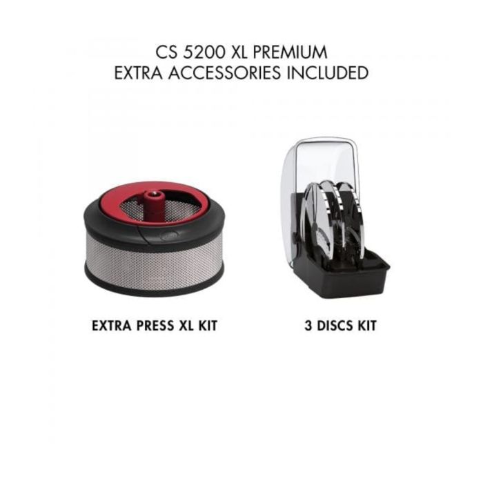 Magimix CS 5200 XL Premium Foodprocessor Chroom 