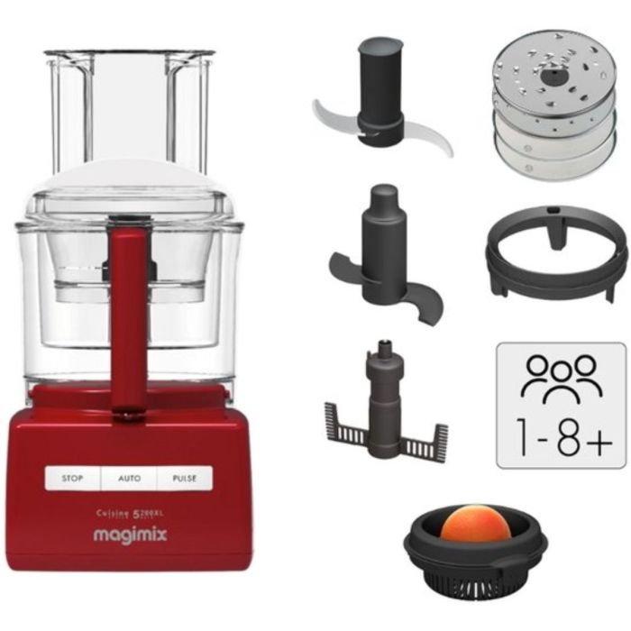 Magimix CS 5200 XL Foodprocessor Rood