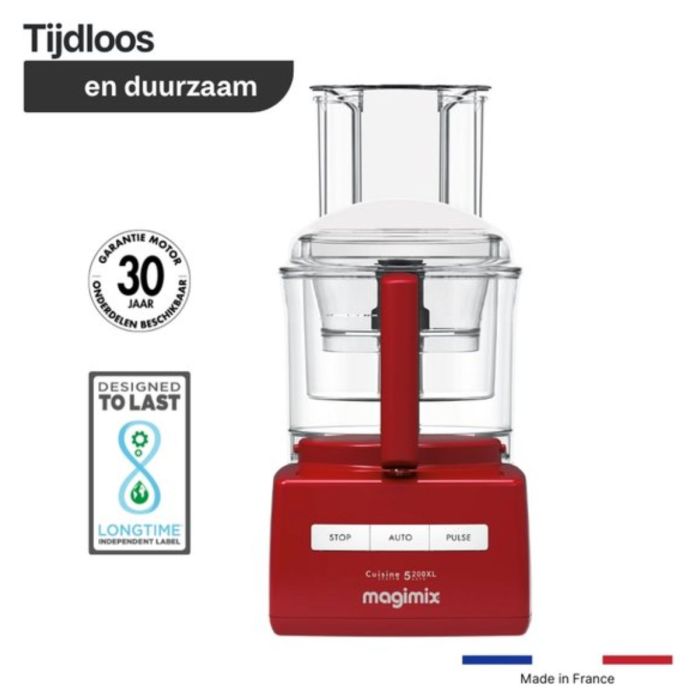 Magimix CS 5200 XL Foodprocessor Rood