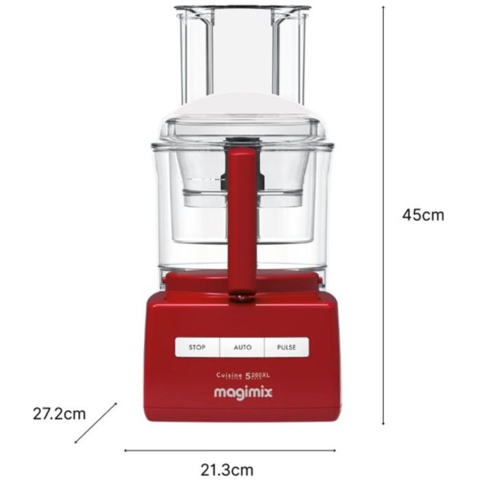 Magimix CS 5200 XL Foodprocessor Rood