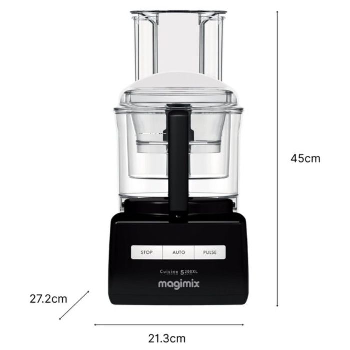 Magimix CS 5200 XL Foodprocessor Zwart