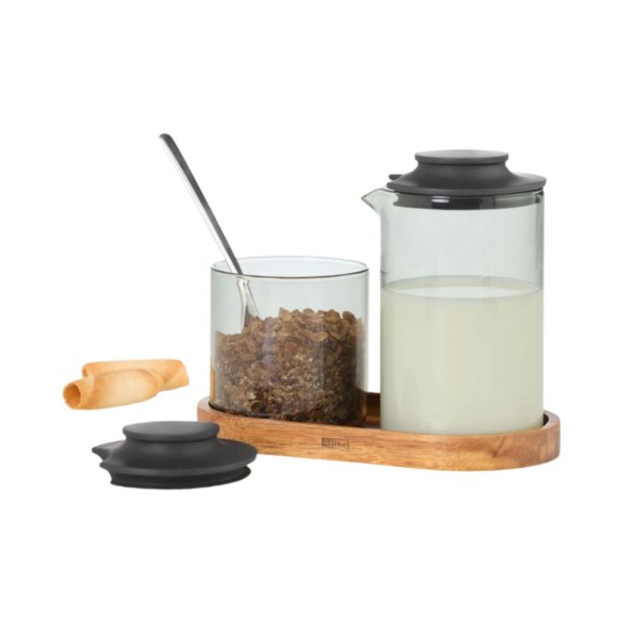 Melk en Suiker Set ADHOC Impact Grey 3-delig