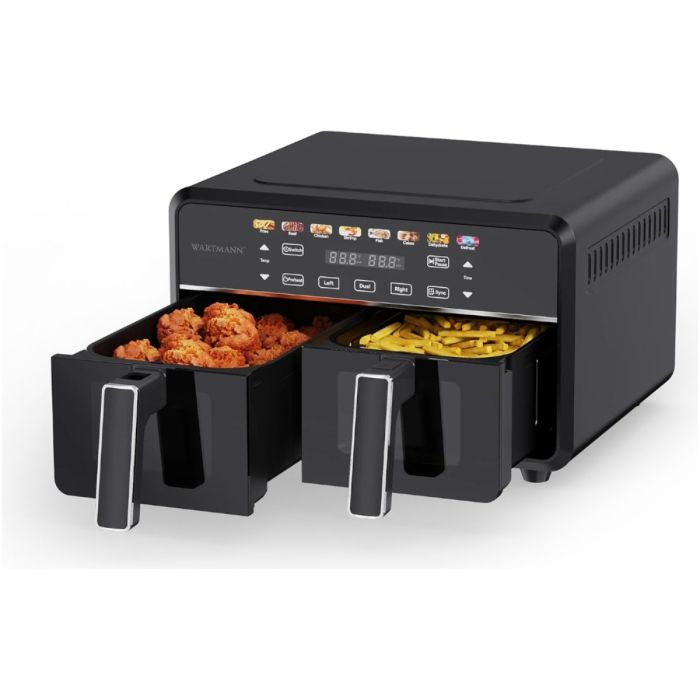 Wartmann AIRFRYER WM-2511AF  2x 5,5l KERAMISCH