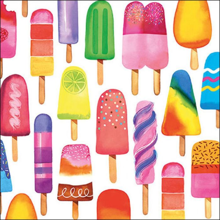 Ambiente Servetten Popsicles IJsjes