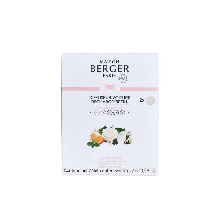 Maison Berger - Navullingen Autodiffuser Lady Flower