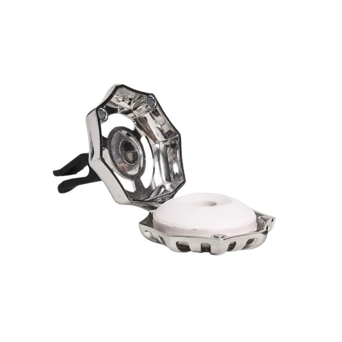 Maison Berger Autodiffuser Corali Silver met Lady Flower