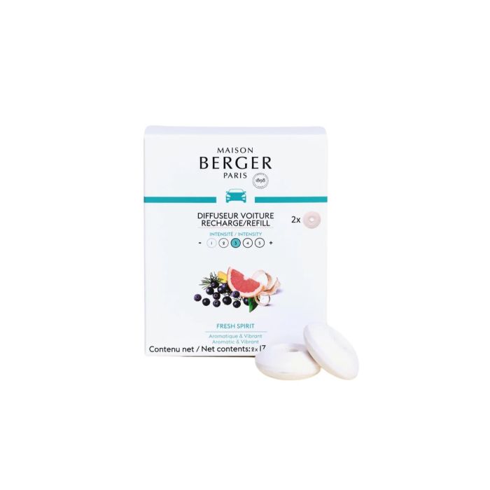 Maison Berger Autodiffuser Navulling Fresh Spirit 2st.