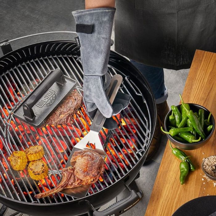 GEFU BBQ HANDSCHOENEN LEER
