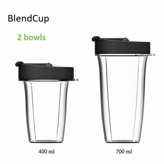 Magimix Power Blender 4 Rood + GRATIS 2 blendcups twv. € 49,00