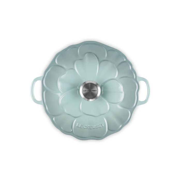 Le Creuset - CAMPAGNARD BLOESEM SIGNATURE - SEA SALT -26cm/ 2,2ltr