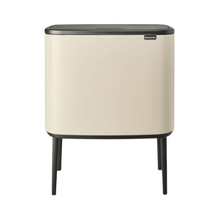 Brabantia Bo Touch Bin Prullenbak 11+23 Liter Soft Beige 