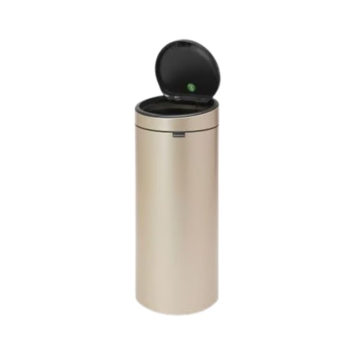 Brabantia Touch Bin New Touch Prullenbak  30 Liter Mat Goud