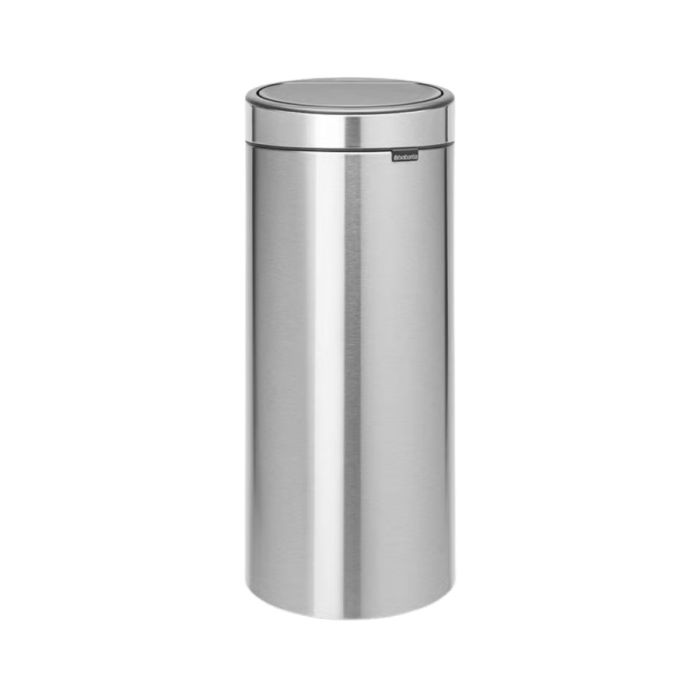 Brabantia Touch Bin New Prullenbak 30 Liter Matt Steel