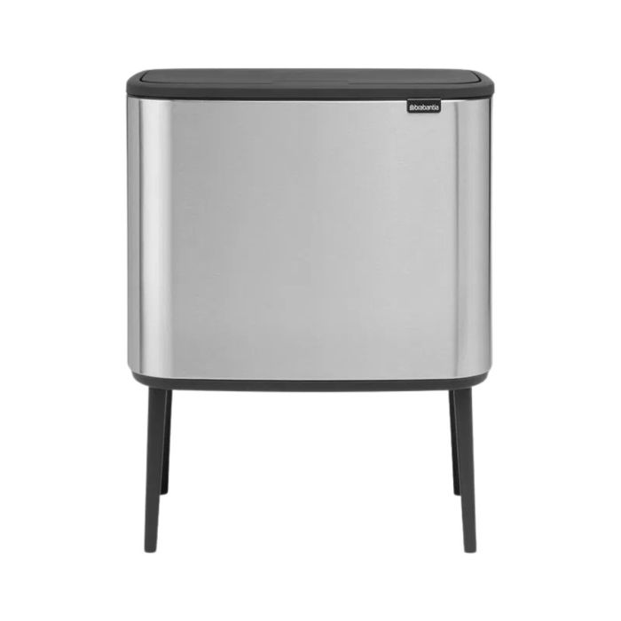 Brabantia Bo Touch Bin 11+23 Liter Matt Steel Fingerprint Proof