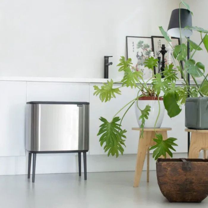 Brabantia Bo Touch Bin 11+23 Liter Matt Steel Fingerprint Proof