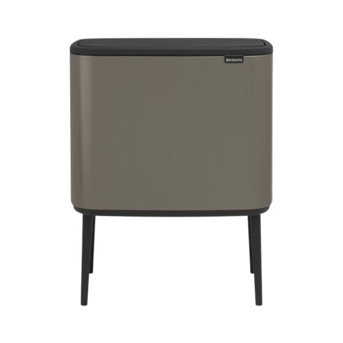 Brabantia Bo Touch Bin Prullenbak 11+23 Liter Platinum