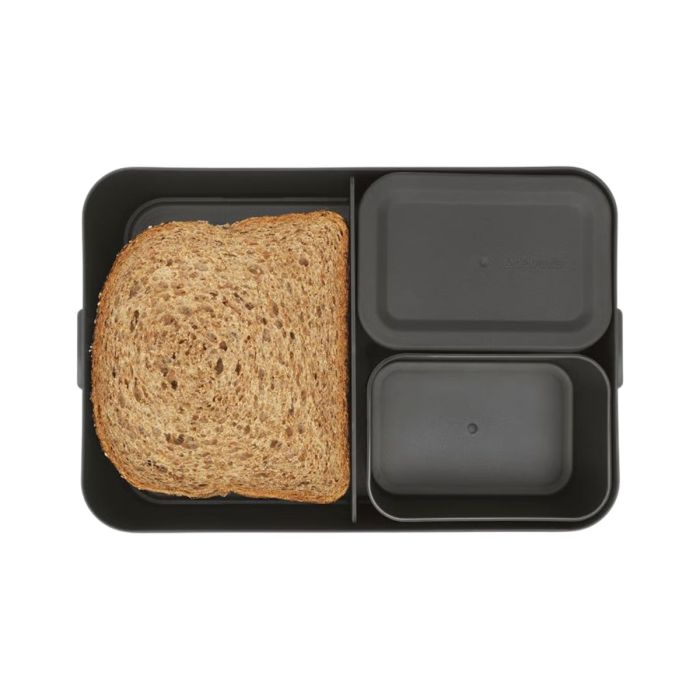 BRABANTIA LUNCHBOX DARK GREY L