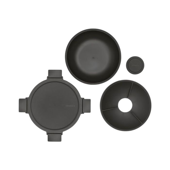 BRABANTIA SALADE LUNCHKOM DARK GREY