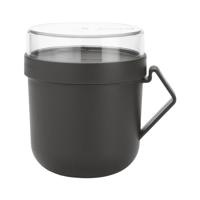 BRABANTIA SOEPBEKER 0,6L DARK GREY