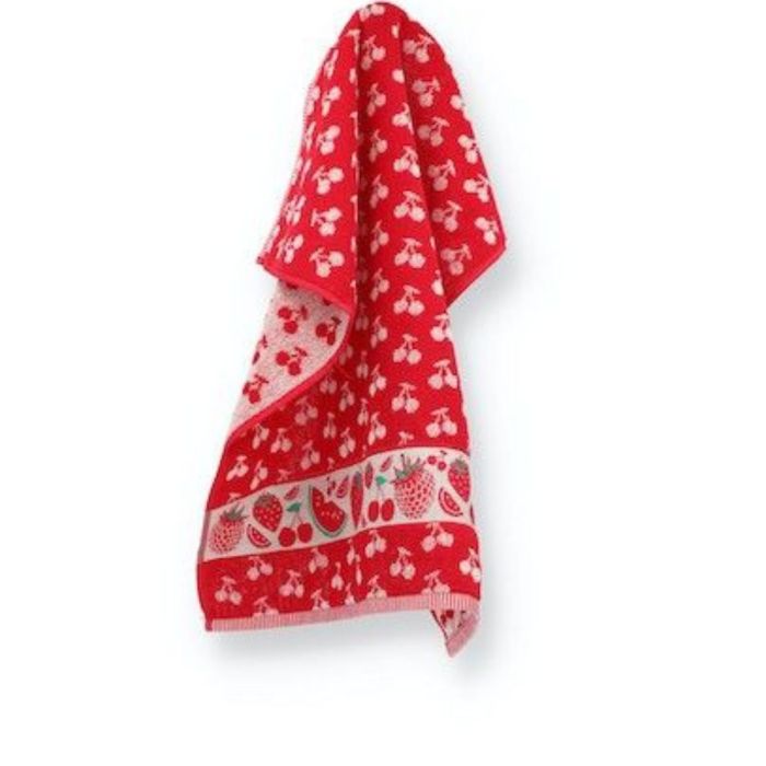 Bunzlau Castle Keukendoek FRUIT RED