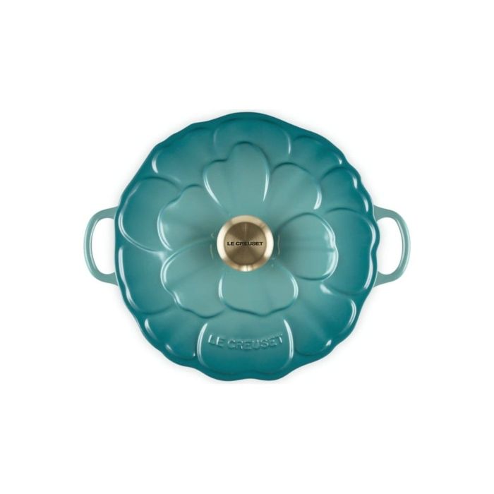 Le Creuset Campagnard Bleu Riviera Blossom 26cm
