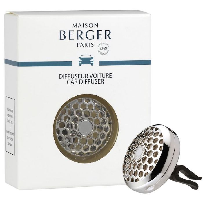 Maison Berger Car Diffuser Honey Comb Chrome