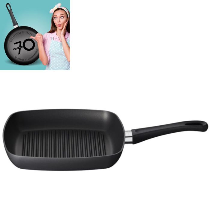 SCANPAN CLASSIC 70TH ANNIVERSARY GRILLPAN 27X27 INDUCTIE