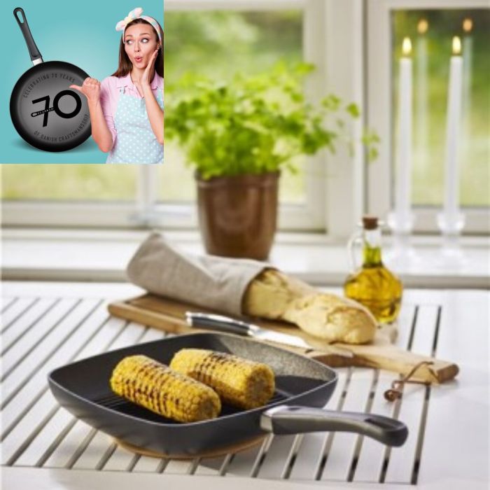 SCANPAN CLASSIC 70TH ANNIVERSARY GRILLPAN 27X27 INDUCTIE