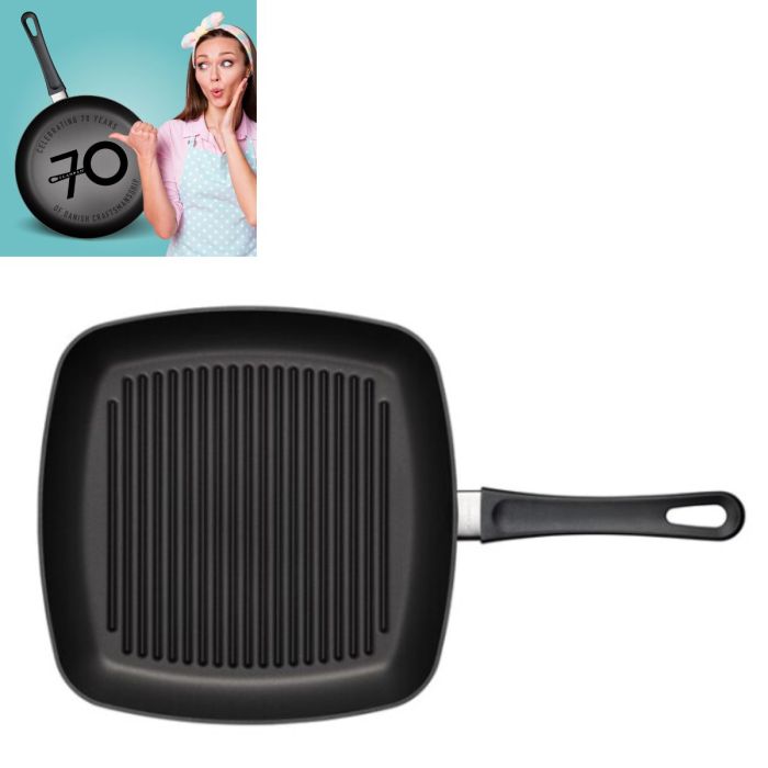 SCANPAN CLASSIC 70TH ANNIVERSARY GRILLPAN 27X27 INDUCTIE