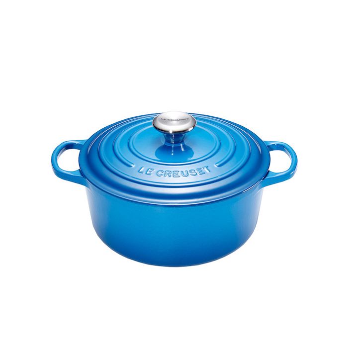 Le Creuset Ronde Braad/Stoofpan Marseille Blauw Ø 28 cm 6,7 liter 