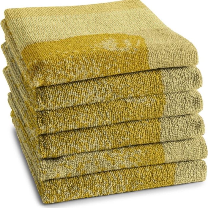 DDDDD KEUKENDOEK CITRUS GEEL