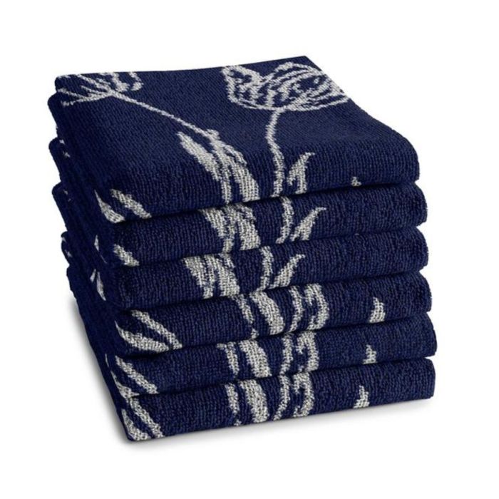 DDDDD KEUKENDOEK LISSE BLAUW