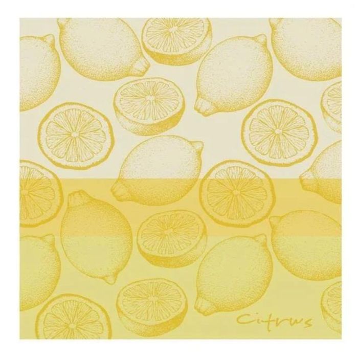 DDDDD THEEDOEK CITRUS GEEL