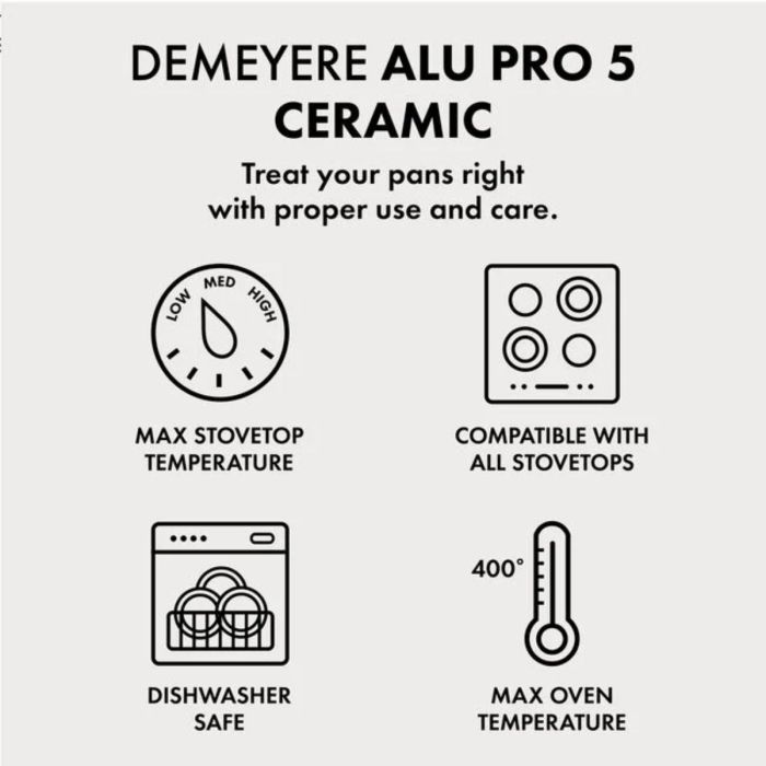 DEMEYERE ALU PRO 5 CERAFORCE KOEKENPAN 30 CM
