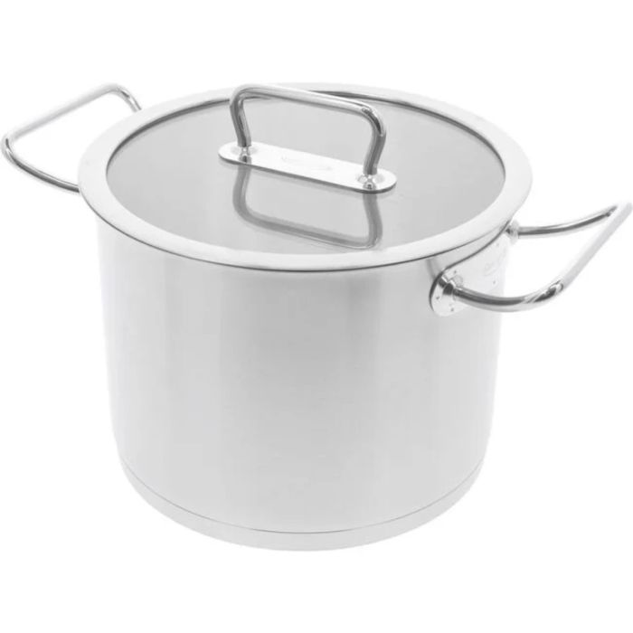 DEMEYERE DIVERTO 3 SOEPPAN MET GLAZEN DEKSEL 24CM/7L