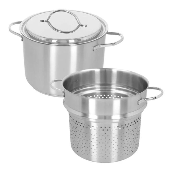 DEMEYERE RESTO 3 PASTASET 24 CM MET DEKSEL 2-DELIG