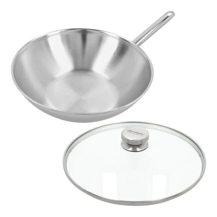 DeMeyere APOLLO 7 WOK 30 CM + GRATIS GLASdeksel