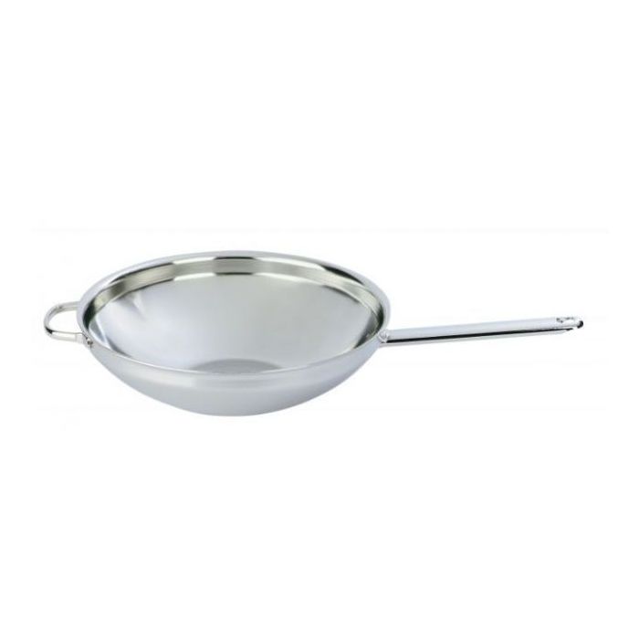 Demeyere Apollo 7 Wok 32 cm - vlakke bodem