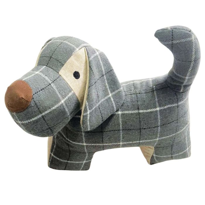 Samuel Lamont Tweed Dog Grey Deurstopper