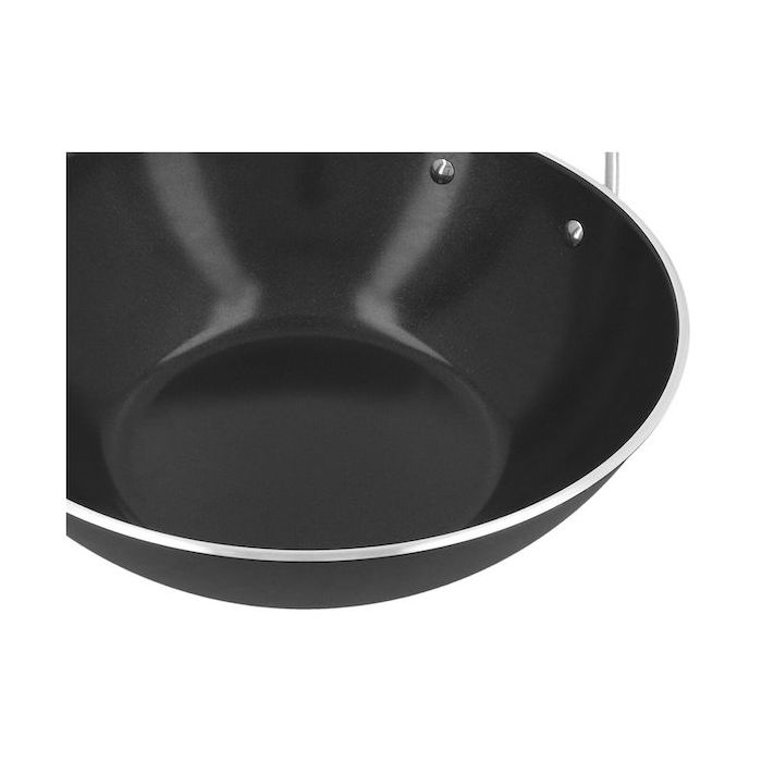 Demeyere ALU PRO 5 Wok vlakke bodem Ceraforce 30cm PFAS-vrij